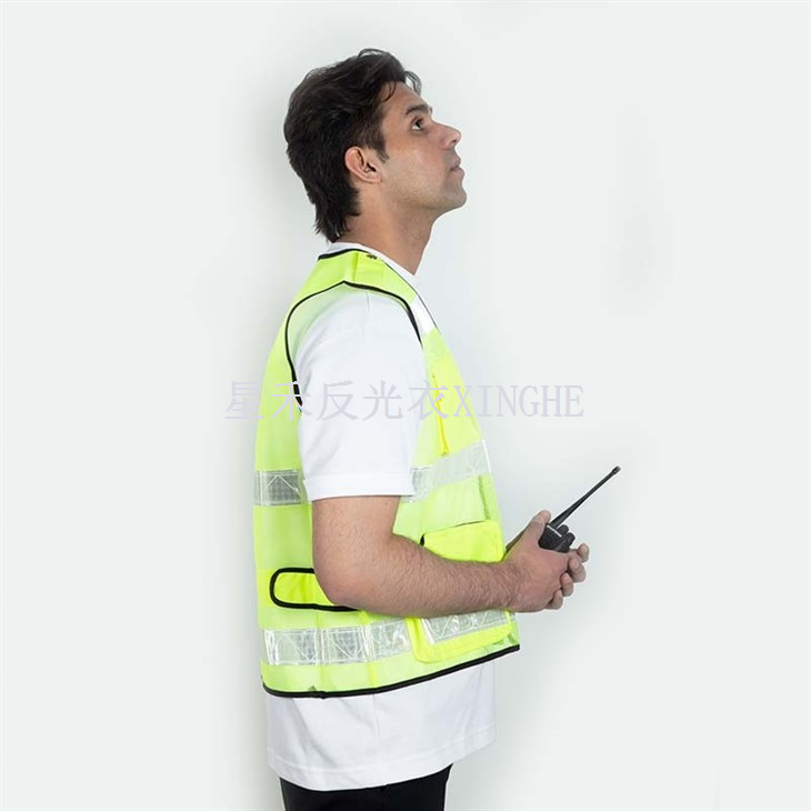 Breathable Mesh Zipper Safety Vest