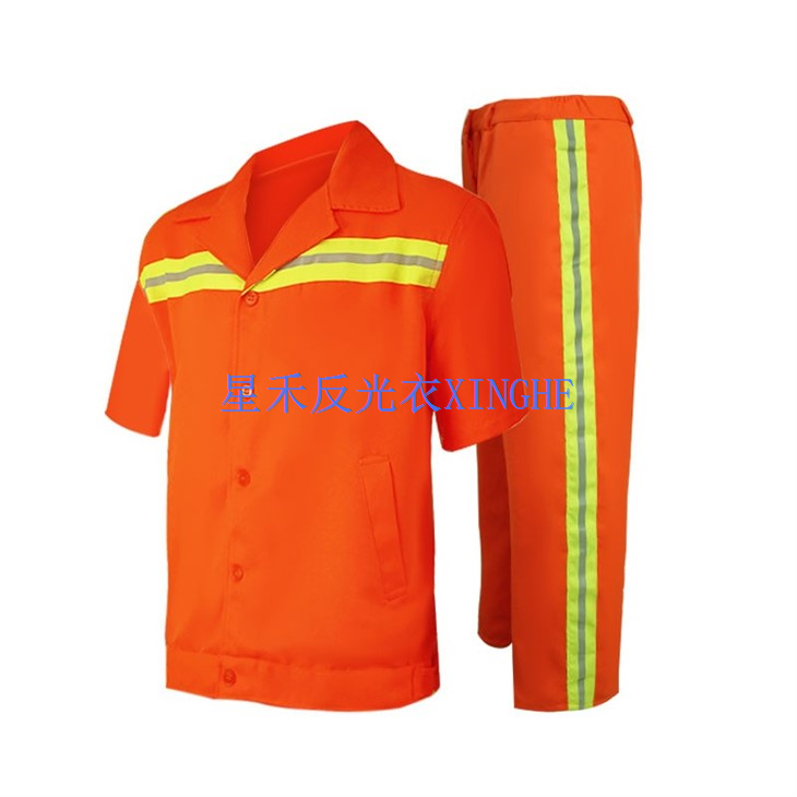 Bộ đồ lao động có dải phản quang